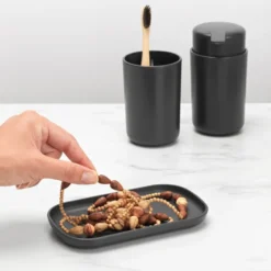Brabantia ReNew handfatsset 3 delar, Mörkgrå