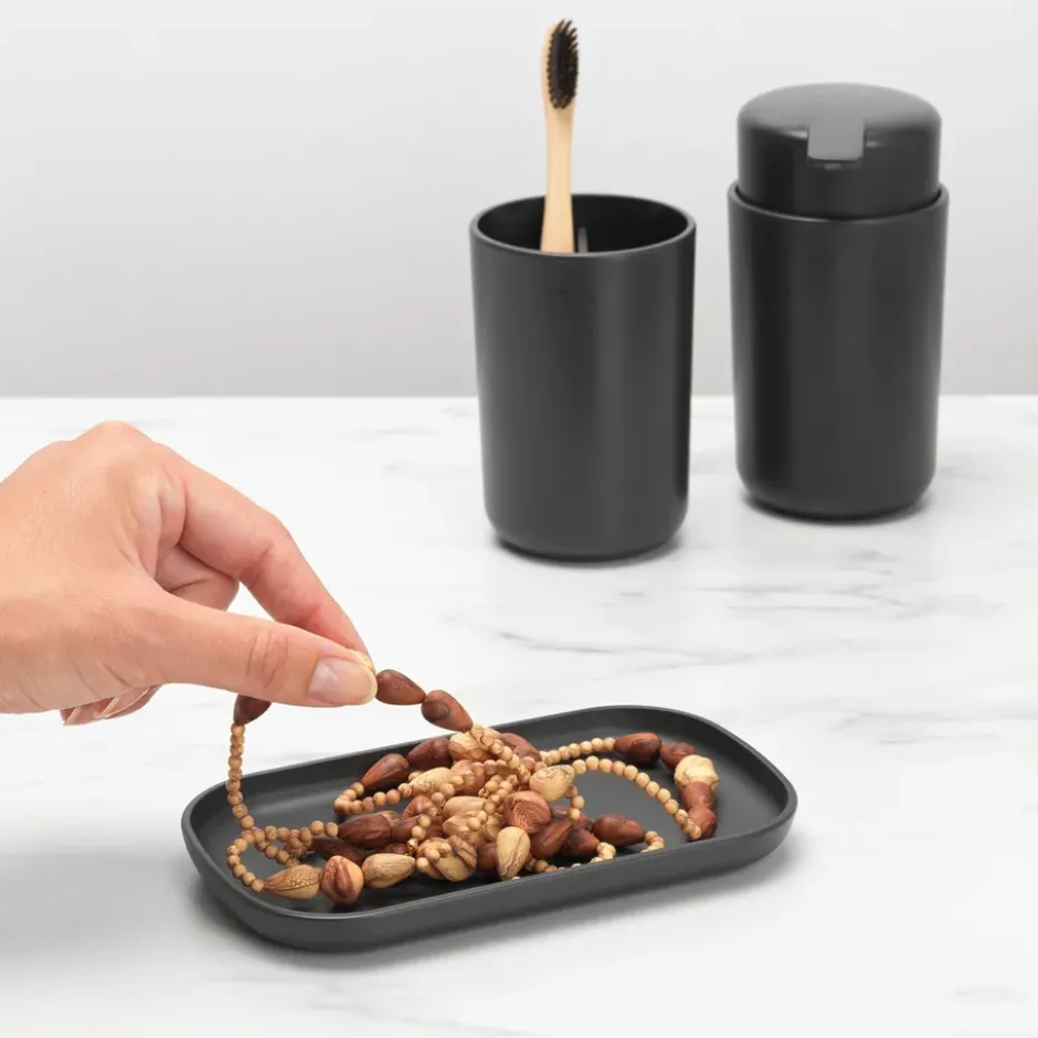Brabantia ReNew handfatsset 3 delar, Mörkgrå