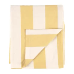 Breton bordsduk, Yellow, 250x150 cm