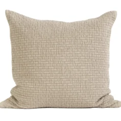 Brick kuddfodral 50x50 cm, Sand beige