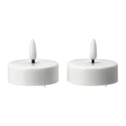 Bright värmeljus LED Ø5,8 cm 2-pack, White