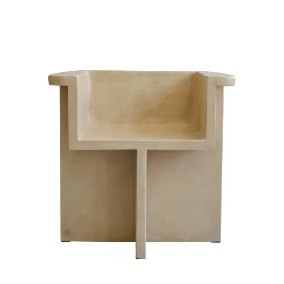 Brutus Dining Chair stol, Sand
