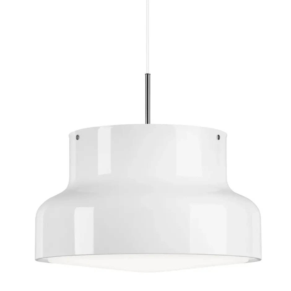 Bumling lampa 400 mm, vit