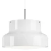 Bumling lampa stor 600 mm, Vit-ringraster