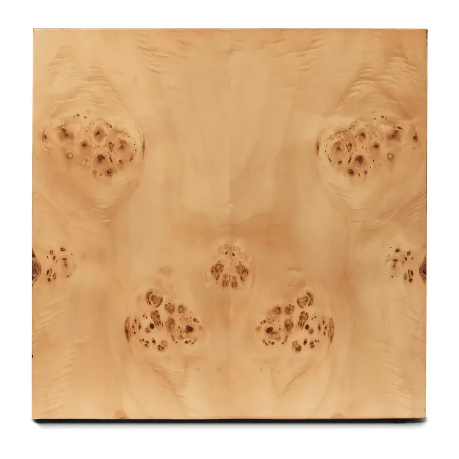 Burl Cube sidobord 40x40 cm, Natural