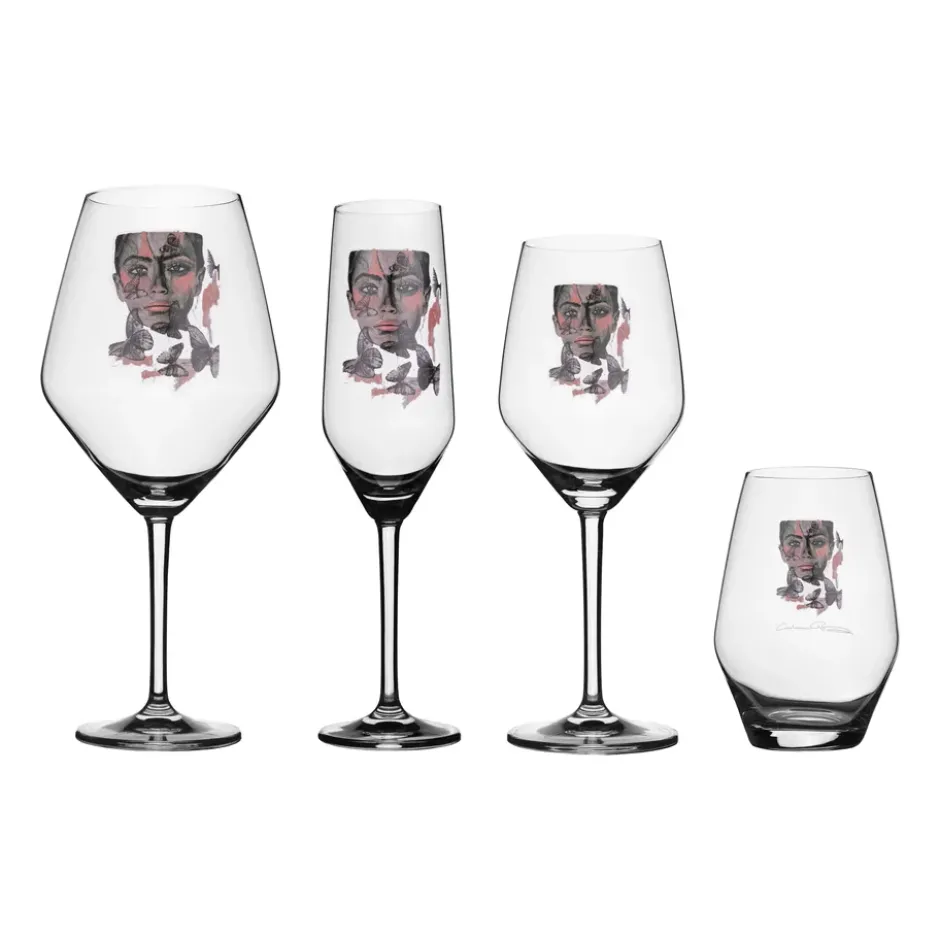 Butterfly Queen champagneglas, 30 cl