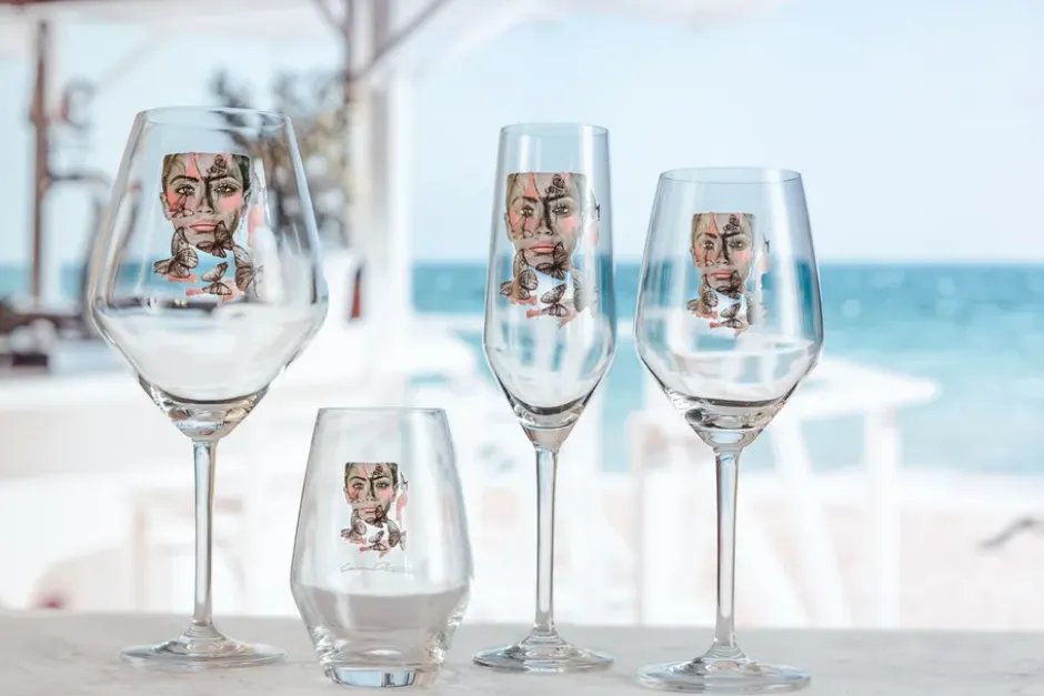Butterfly Queen champagneglas, 30 cl