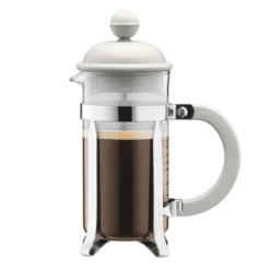 Caffettiera presskanna vit, 3 koppar