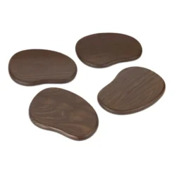 Cairn butter boards bricka 4-pack, Dark Brown