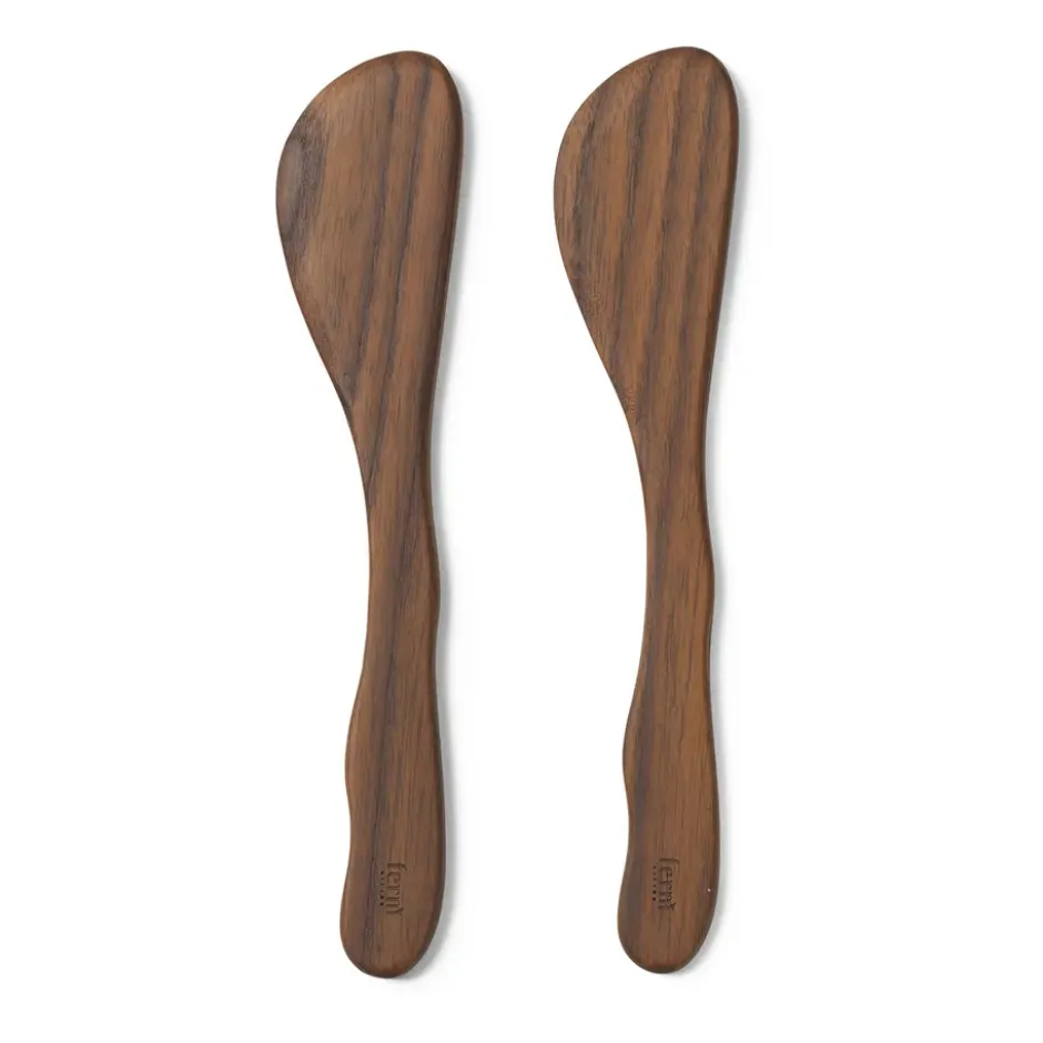 Cairn smörkniv 2-pack, Dark Brown