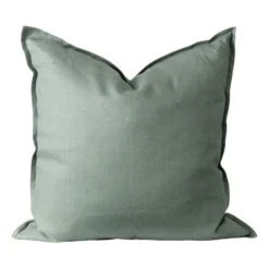Calm kuddfodral linne 50x50 cm, Smokey Blue