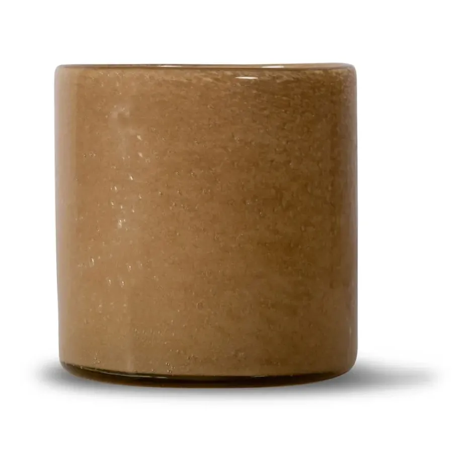 Calore ljuslykta-vas M Ø15 cm, Beige