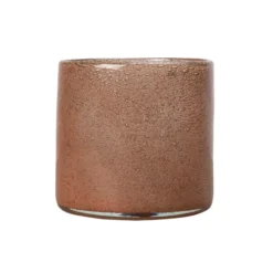 Calore ljuslykta-vas M Ø15 cm, Rusty red