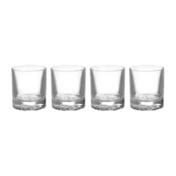 Carat old fashioned glas 21 cl 4-pack, Klar