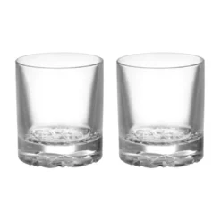 Carat old fashioned glas 21 cl 2-pack, Klar