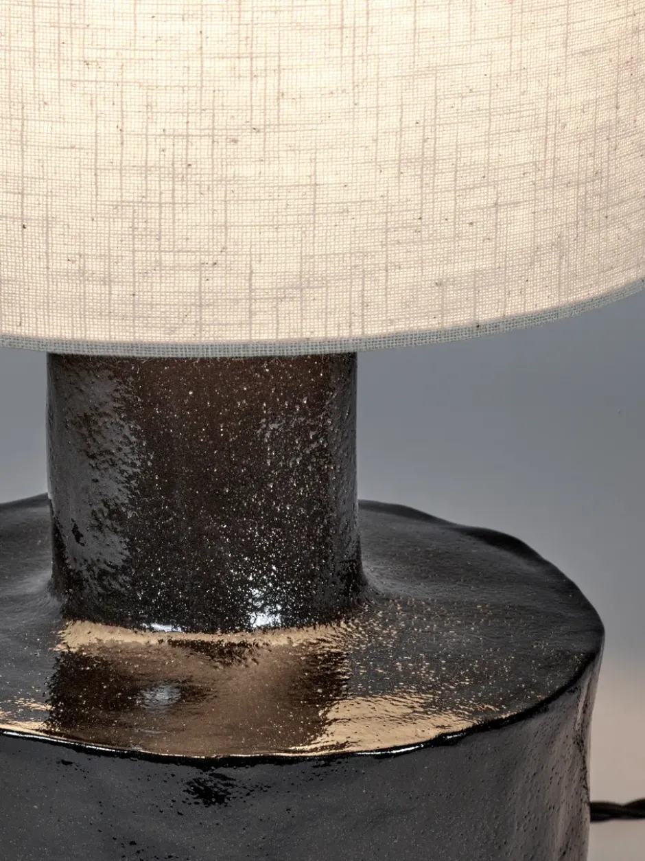 Catherine bordslampa 47 cm, Black-white