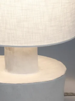 Catherine bordslampa 47 cm, White matt-white