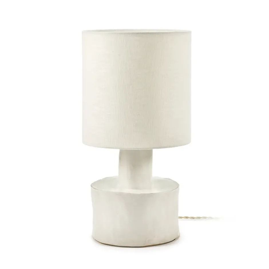 Catherine bordslampa 47 cm, White matt-white