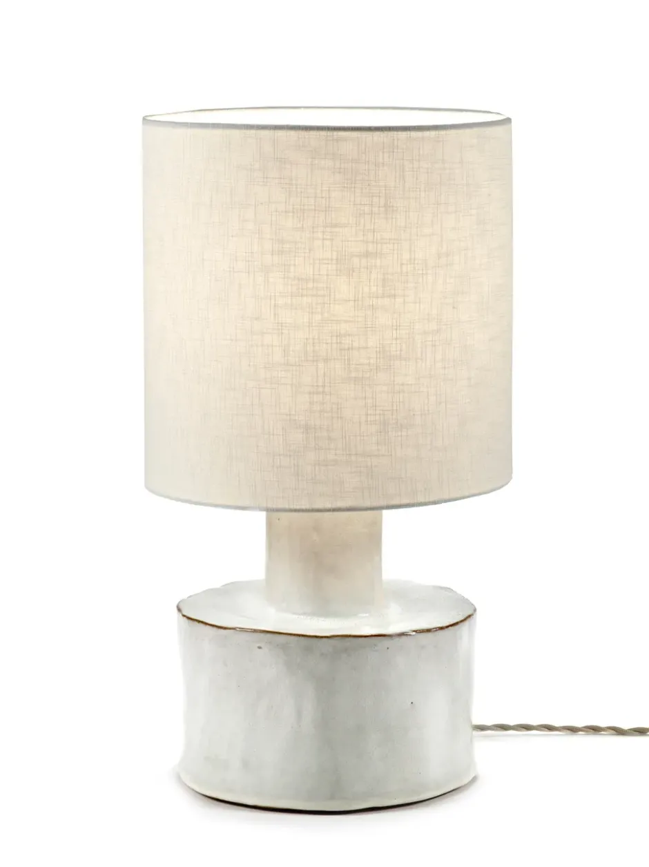 Catherine bordslampa 47 cm, White-white