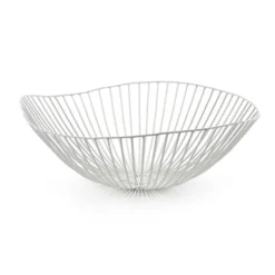 Cesira fruktskål 39 cm, Vit