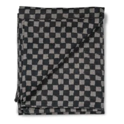 Checki duk 150x250 cm, Svart