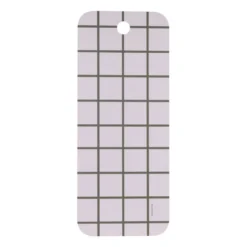 Checks & Stripes bricka 18x44 cm, Green-beige