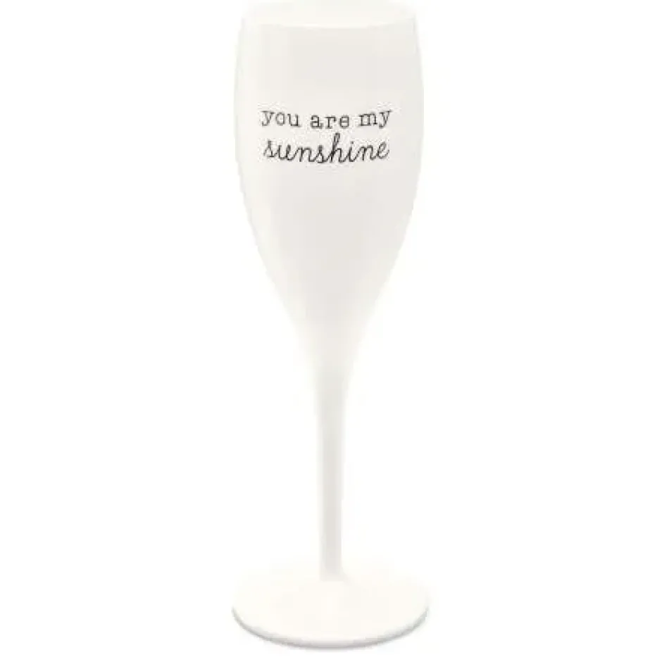 Cheers champagneglas 10 cl 6-pack, You are my sunshine