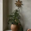 Christmas mix julhänge 6-pack, Natural brown