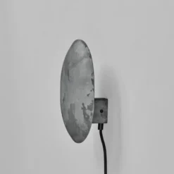 Clam vägglampa 26 cm, Oxiderad