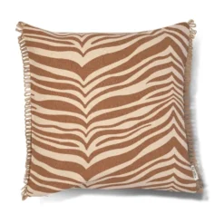 Classic Collection Zebra kudde 50x50 cm, Glazed Ginger