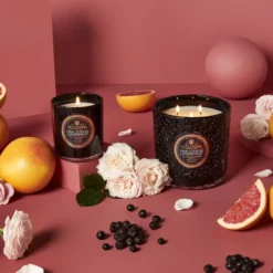 Classic Maison Noir doftljus 60 timmar, Pink Citron Grapefruit