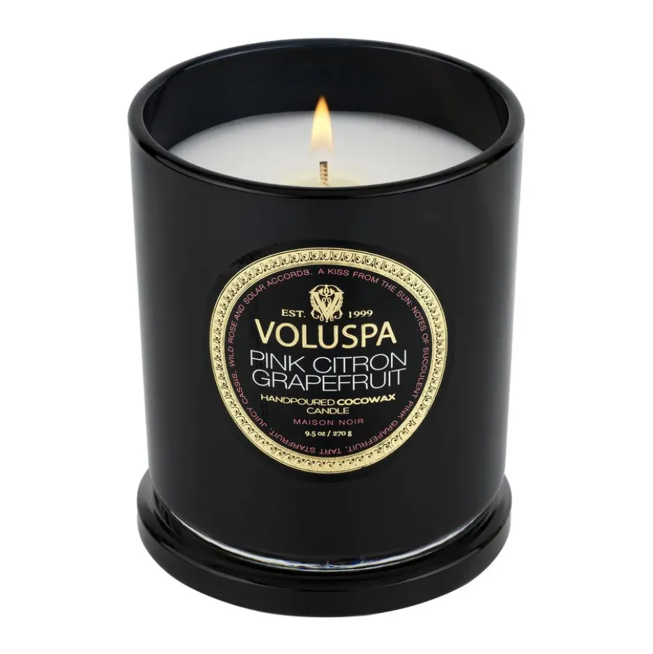 Classic Maison Noir doftljus 60 timmar, Pink Citron Grapefruit