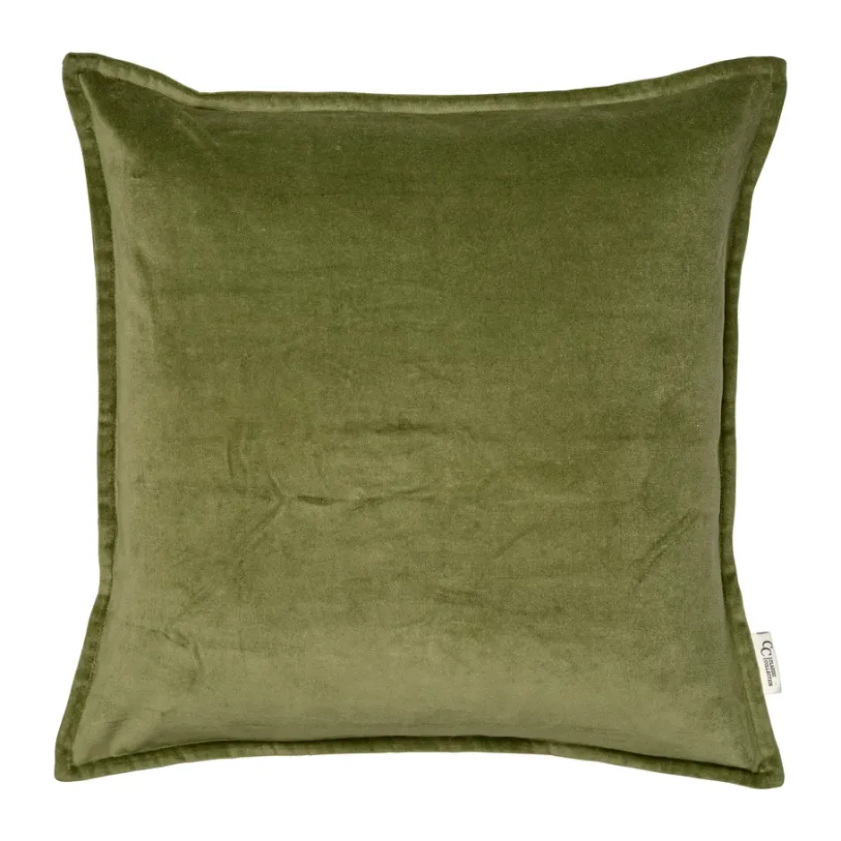 Classic Velvet kuddfodral 50x50 cm, Green