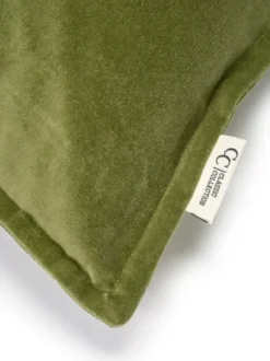 Classic Velvet kuddfodral 50x50 cm, Green