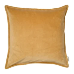 Classic Velvet kuddfodral 50x50 cm, Yellow