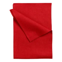 Clean kökshandduk i linne 47x70 cm 2-pack, Red