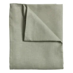 Clean linneduk 145x350 cm, Dusty Green
