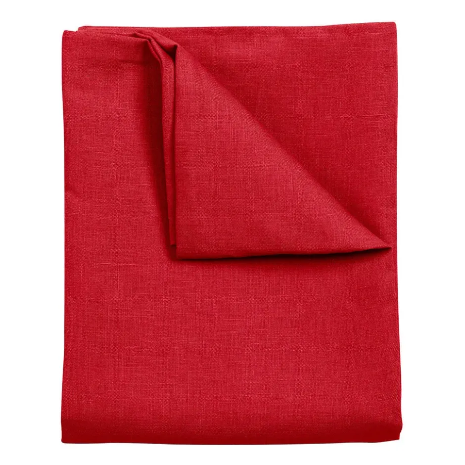 Clean linneduk 145x350 cm, Red