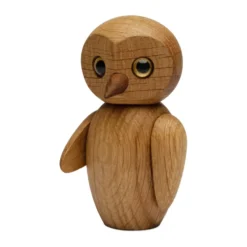 Clever uggla dekoration 10 cm, Ek