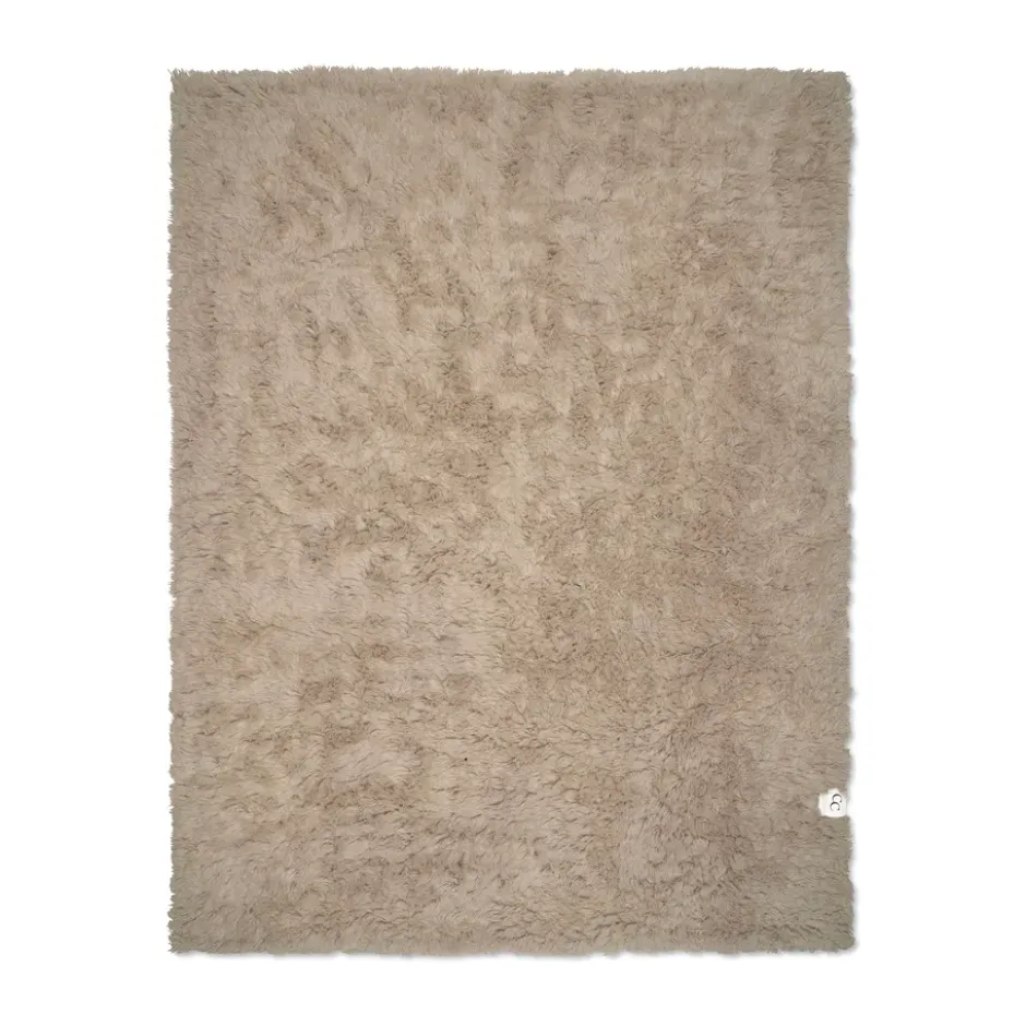 Cloudy ullmatta 170x230 cm, Beige