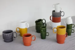 Coffee & More kaffemugg 2-pack, Gul