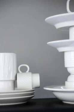 Coffee & More kaffemugg 2-pack, Vit