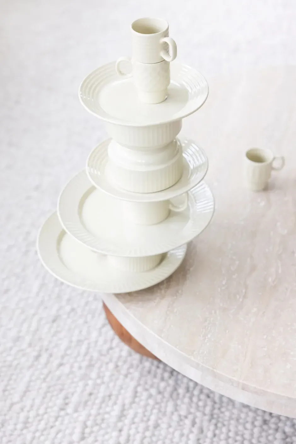 Coffee & More temugg 2-pack, Beige
