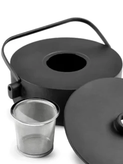Collage tekanna gjutjärn 1,2 l, Black