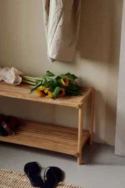 Column Shoe rack, Matt lackad ek