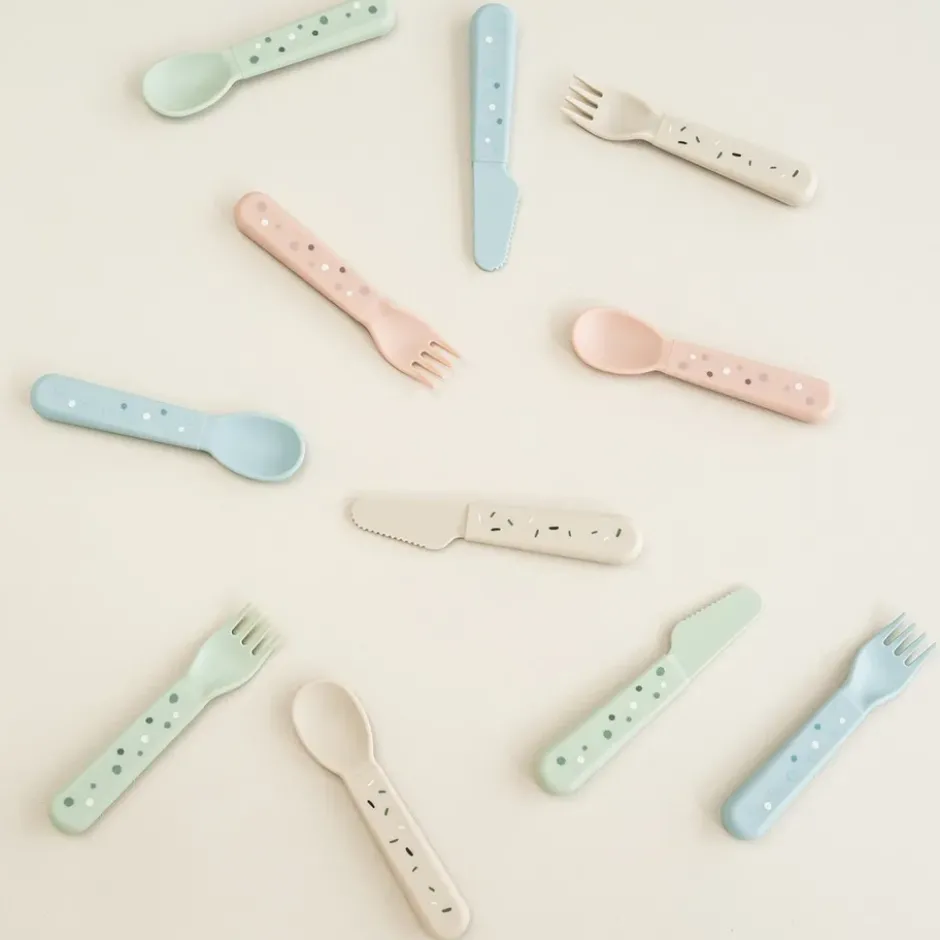 Confetti foodie bestickset 3 delar, Sand