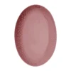 Confetti ovalt fat, Bordeaux, 25,5x36 cm
