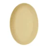Confetti ovalt fat, Mustard, 25,5x36 cm