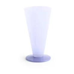 Conical vas, Light blue-lavender blue, small