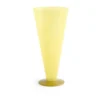 Conical vas, Yellow-lime green, large